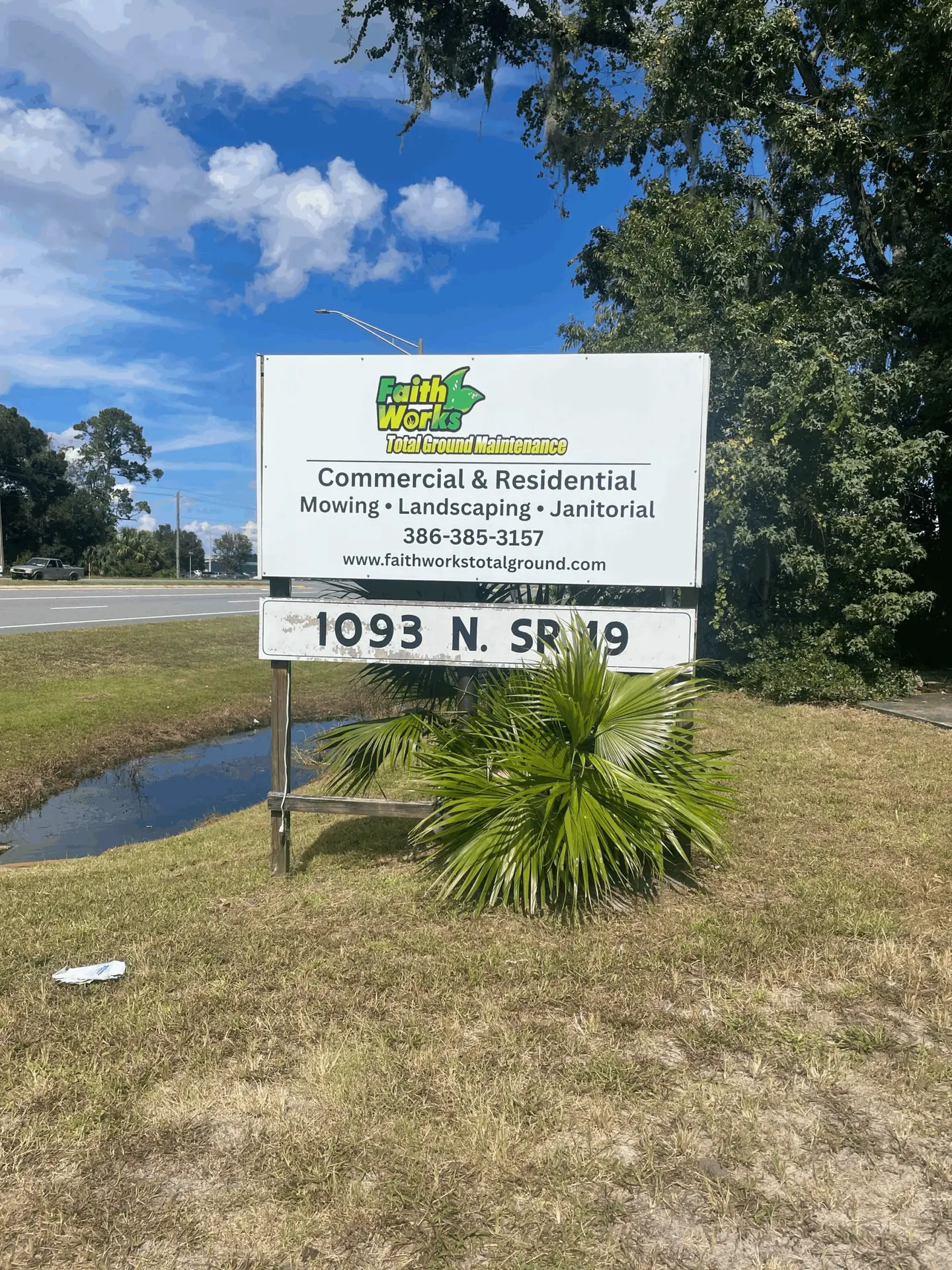 Faithworks commercial property maintenance regional branch in Palatka, Florida